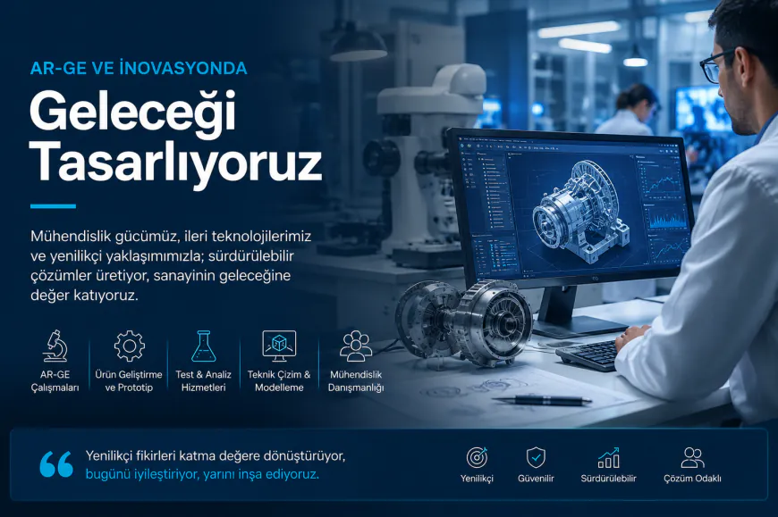 Geleceği Tasarlayan AR-GE ve Mühendislik Gücü